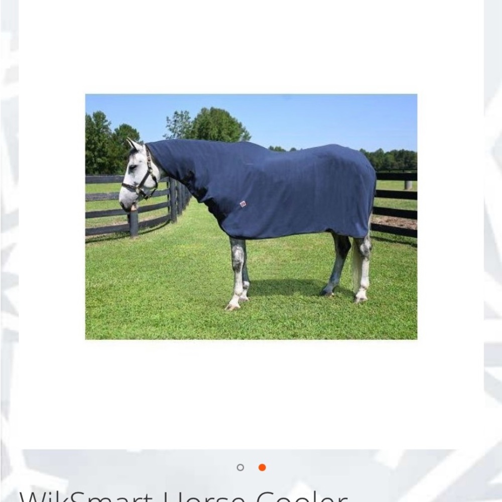 Wiksmart Black Horse Cooler Size Medium New